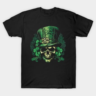 Leprechaun Skull T-Shirt